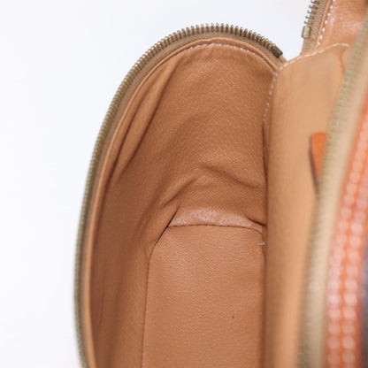 Celine Macadam Vanity Canvas, Brown, Canvas, Clutch