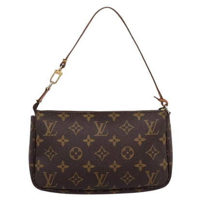 Louis Vuitton Pochette Accessoires NM Monogram Canvas, Brown, Canvas, Clutch