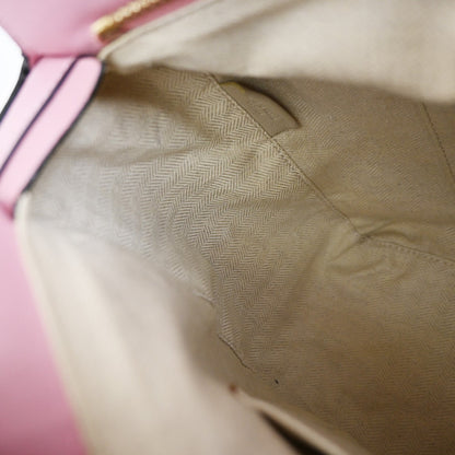 Loewe Puzzle Leather, Pink, Leather, Handbag
