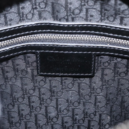 Christian Dior Lady Dior Cannage Stitch Patent, Black, Patent Leather, Handbag