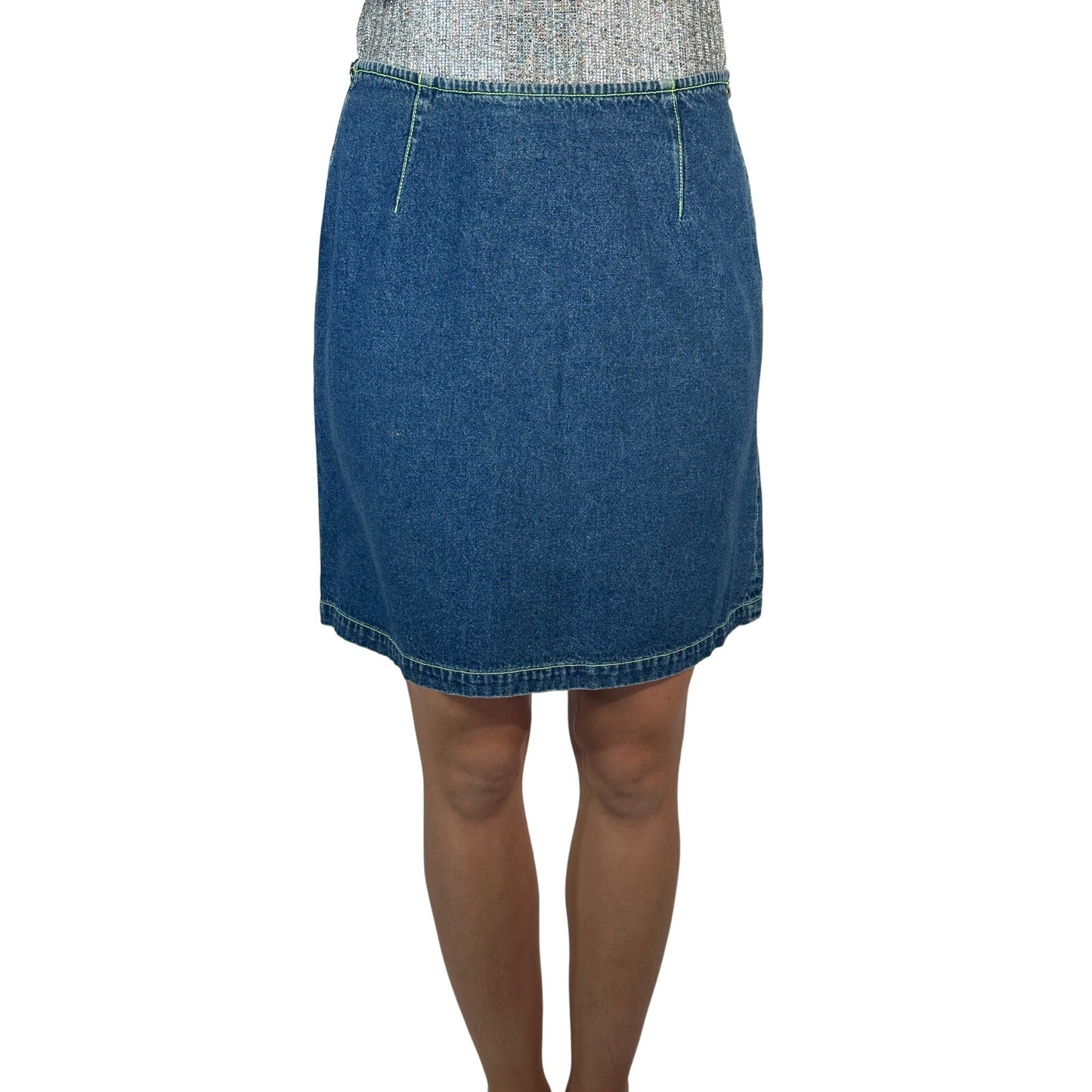 Anna Sui Denim Skirt