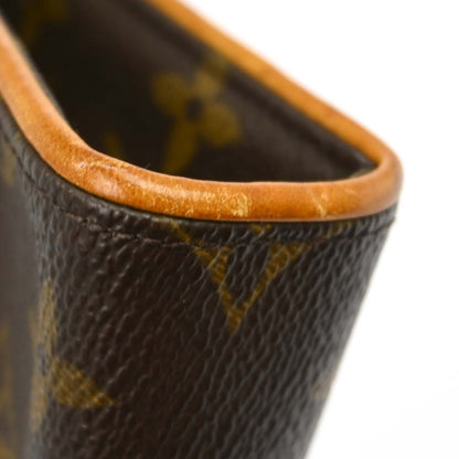 Louis Vuitton Florentine Waist Monogram Canvas, Brown, Canvas, Clutch