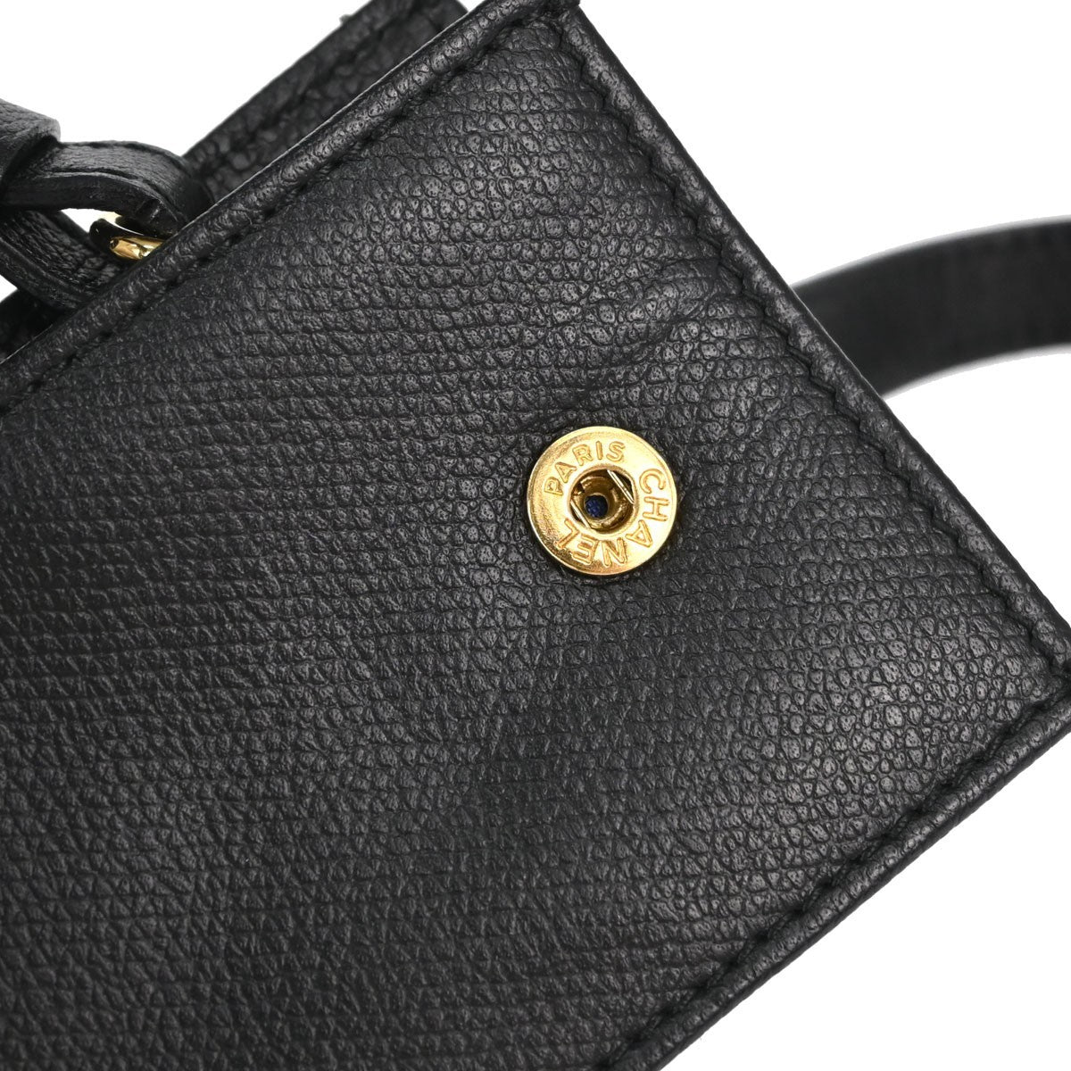 Chanel Cigarette Case Caviar, Black, Leather, Clutch