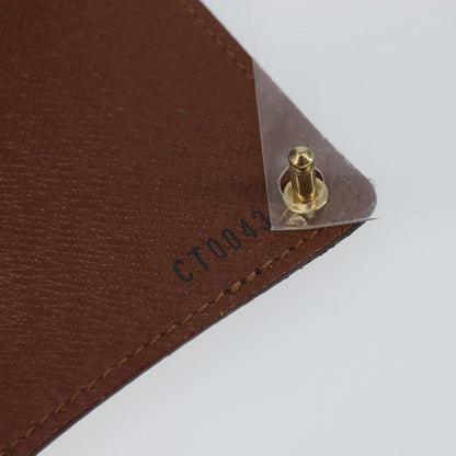 Louis Vuitton Porte Cartes Pression Card Case Monogram Canvas, Brown, Canvas, Card Holder