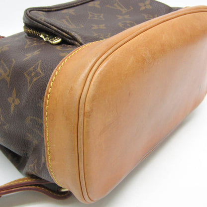 Louis Vuitton Vintage Montsouris Monogram Canvas, Brown, Canvas, Backpack