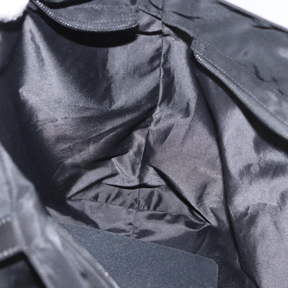 Celine Circle logo Nylon, Black, Nylon, Tote Bag