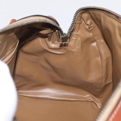 Celine Macadam Macadam with leather, Brown, Canvas, Tote Bag
