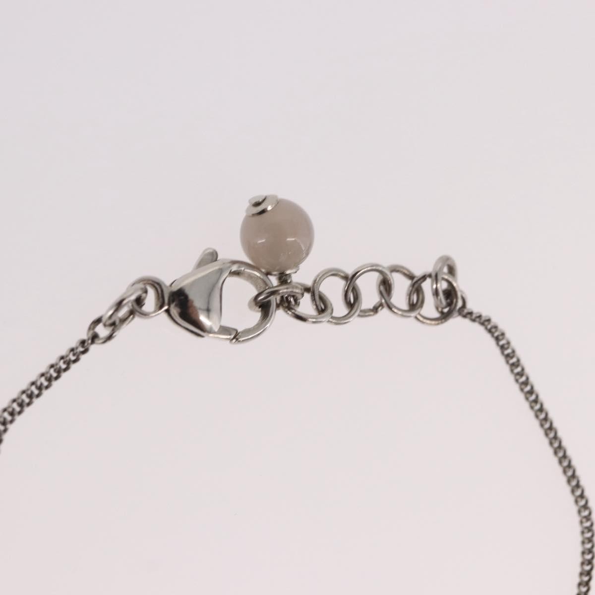 Chanel CC Charm Metal, Silver, Metal, Bracelet