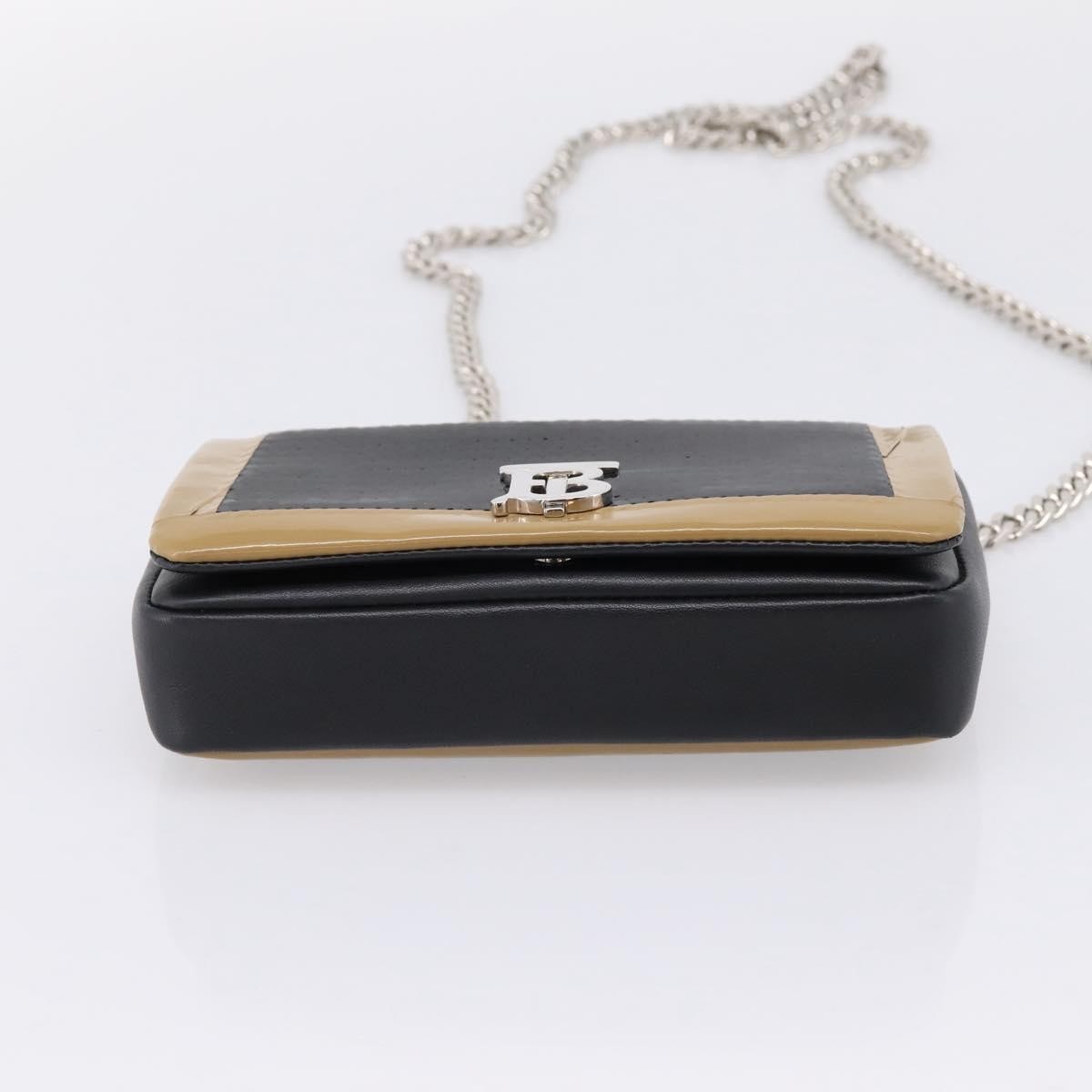 Burberry Lola Quilted Lambskin, Black, Leather, Shoulder Bag