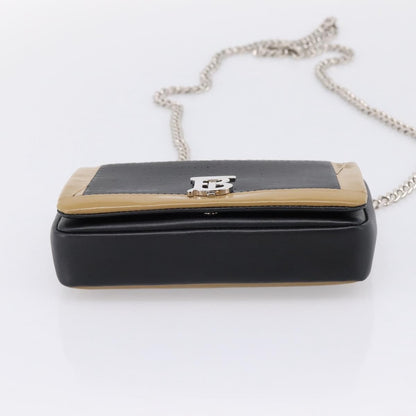 Burberry Lola Quilted Lambskin, Black, Leather, Shoulder Bag