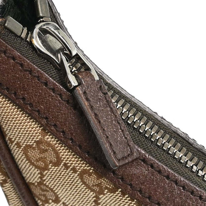 Gucci Abbey D-ring Handbag Canvas GG, Beige, Canvas, Handbag