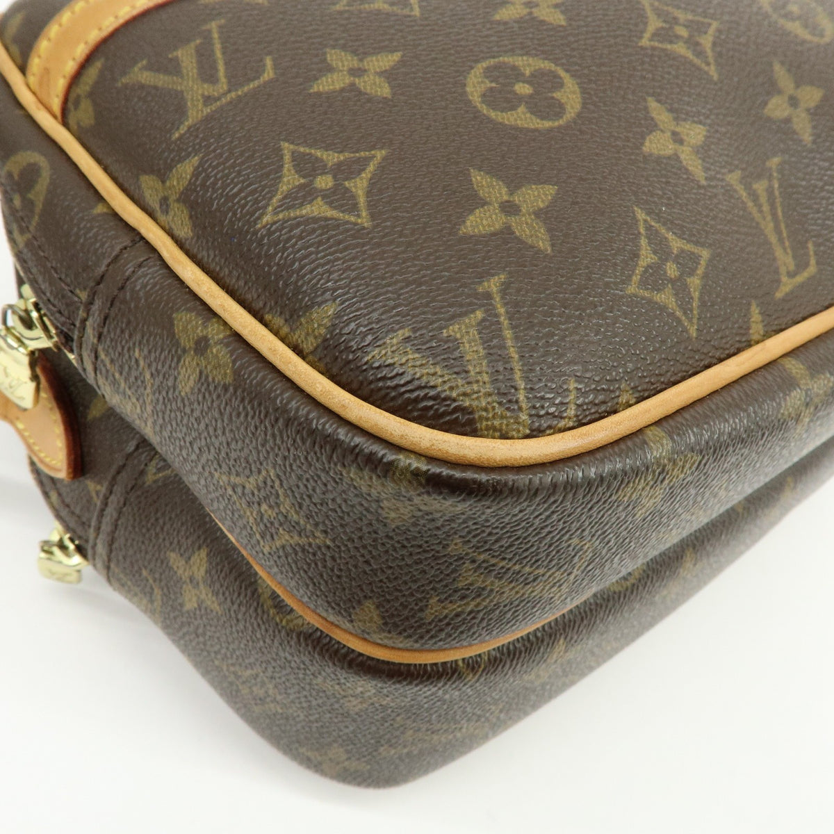 Louis Vuitton Reporter Monogram Canvas, Brown, Canvas, Shoulder Bag