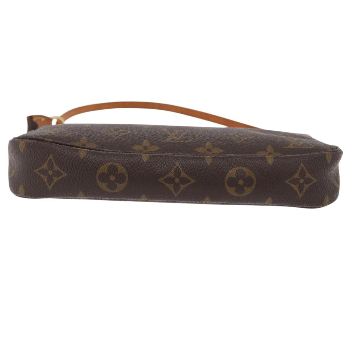 Louis Vuitton Pochette Accessoires NM Monogram Canvas, Brown, Canvas, Clutch