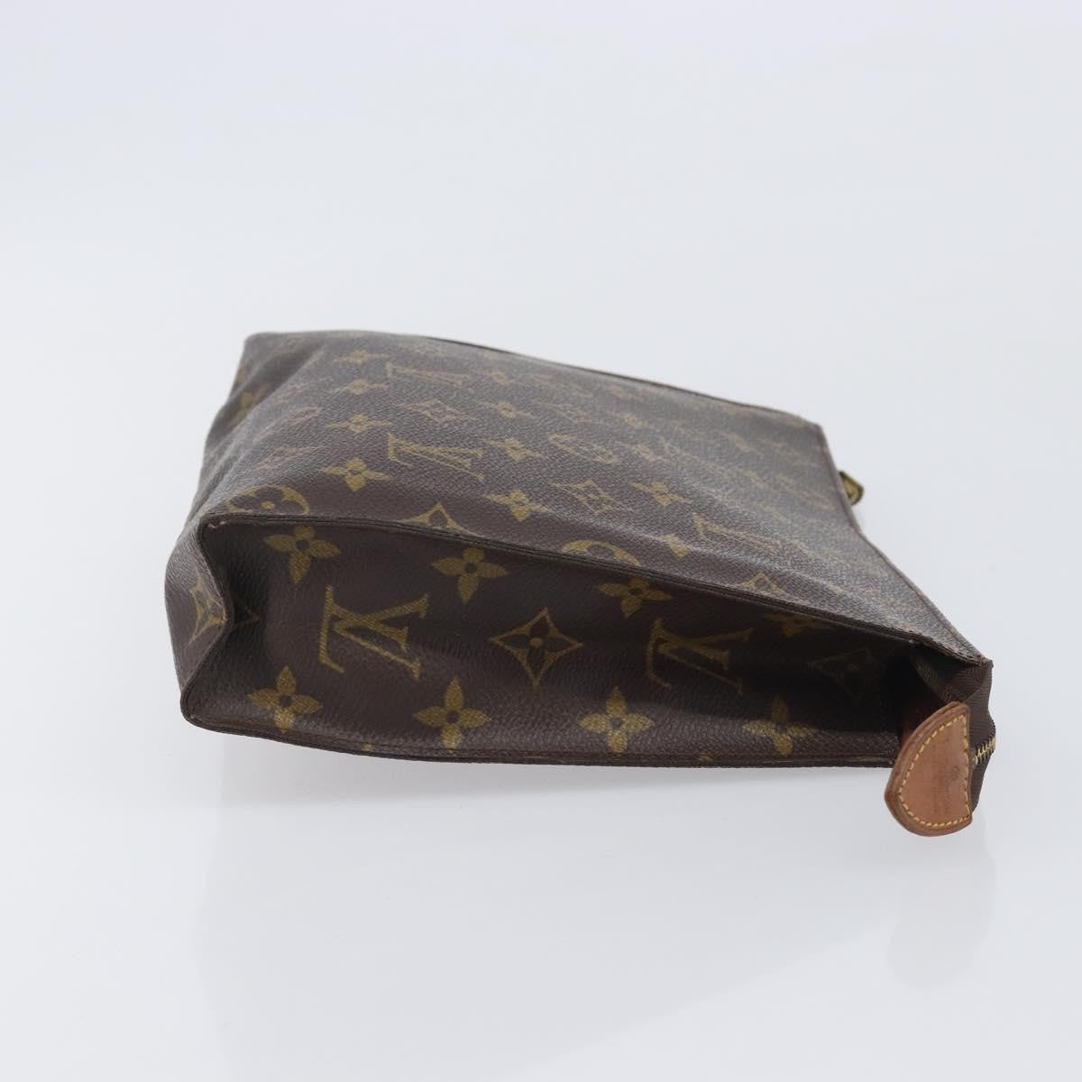 Louis Vuitton Toiletry Pouch Monogram Canvas, Brown, Canvas, Clutch
