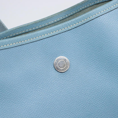 Hermes Vespa Courchevel, Blue, Leather, Shoulder Bag