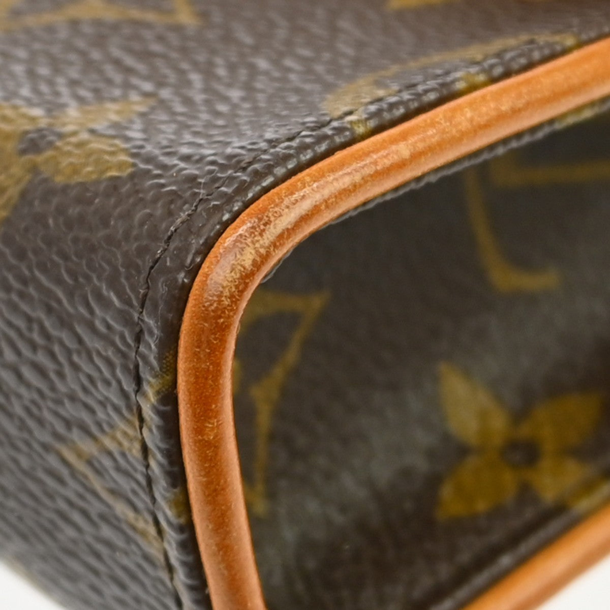 Louis Vuitton Florentine Monogram, Brown, Canvas, Clutch