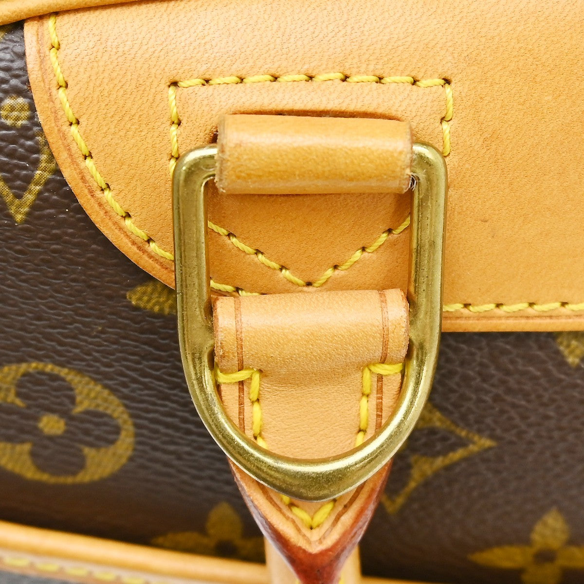 Louis Vuitton Trouville Monogram Canvas, Brown, Canvas, Handbag