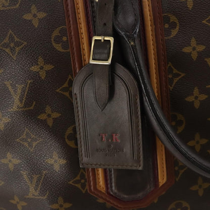 Louis Vuitton Bequia Porte Document Geant Monogram Canvas with Leather, Brown, Canvas, Briefcase