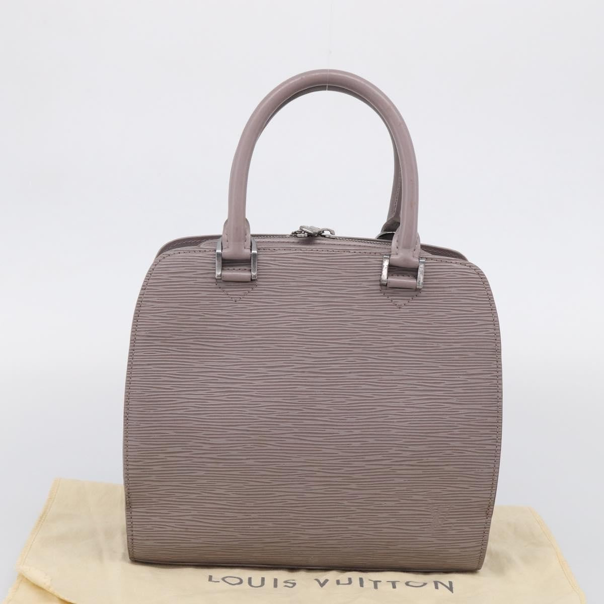 Louis Vuitton Pont Neuf Epi Leather, Purple, Leather, Handbag