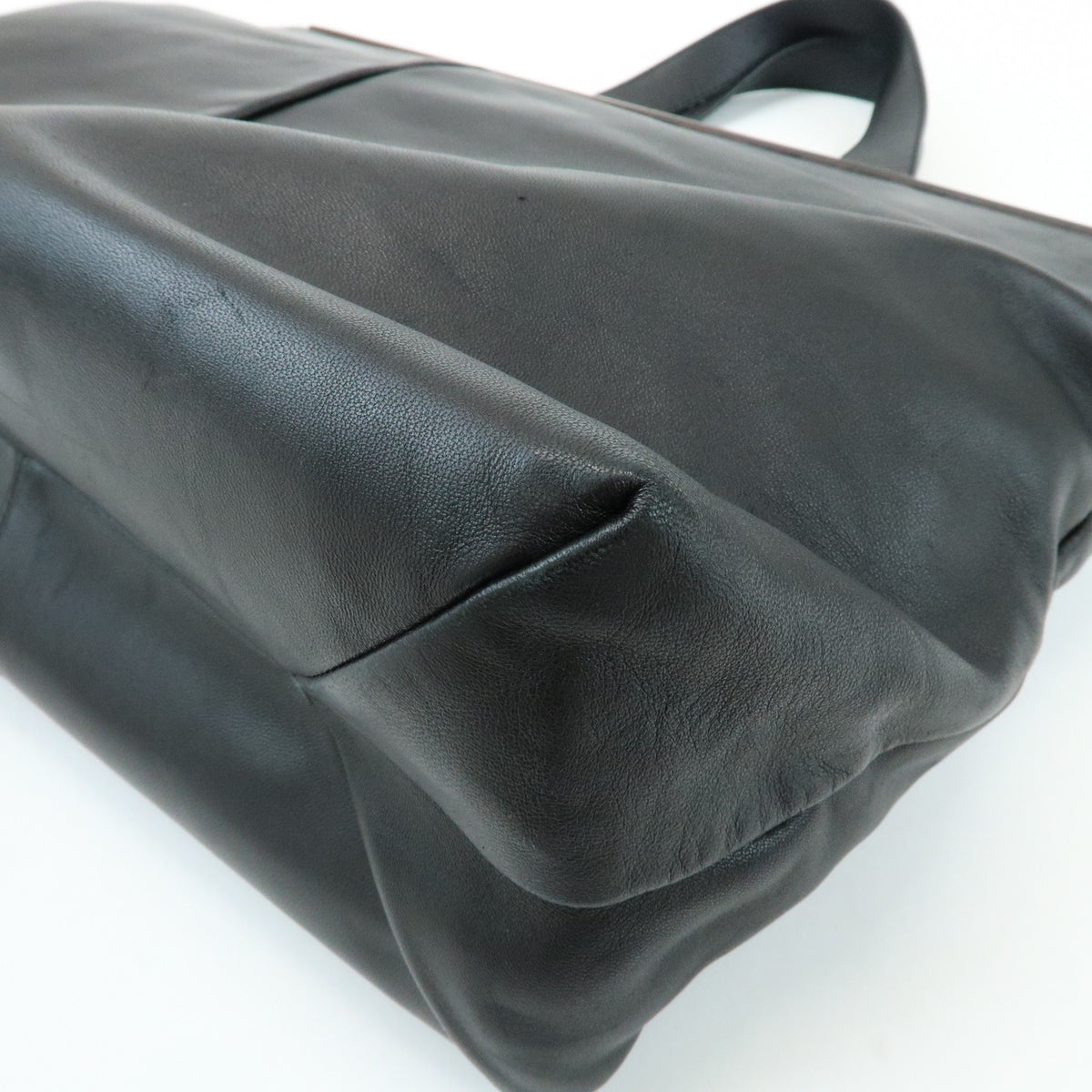 Loewe Tote Leather, Black, Leather, Tote Bag