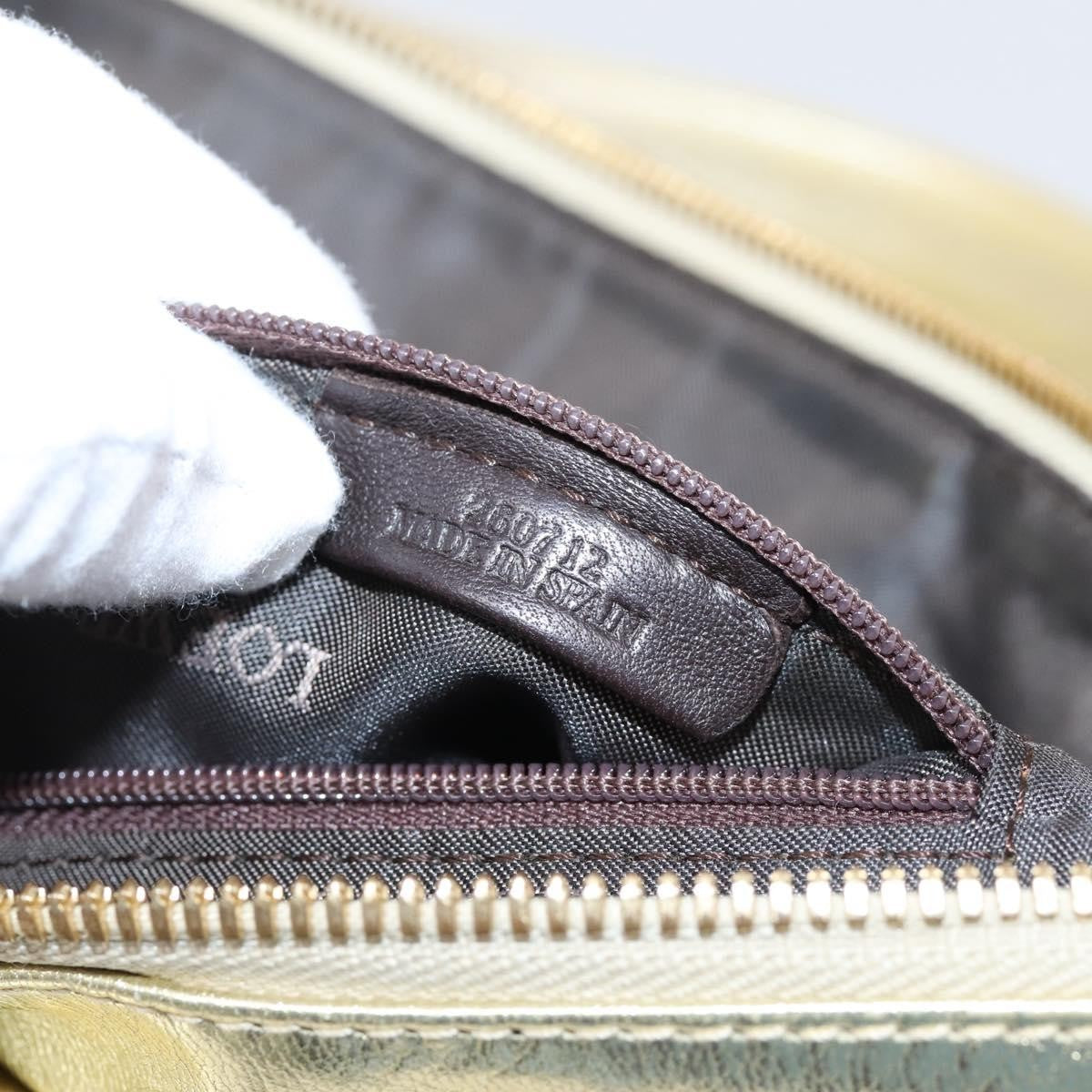 Loewe Vintage Leather, Gold, Leather, Shoulder Bag
