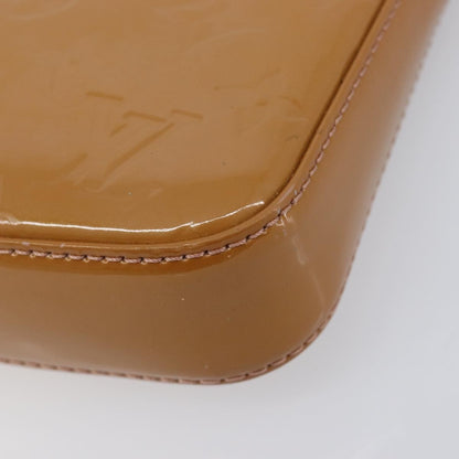 Louis Vuitton Pochette Accessoires NM Monogram Vernis, Brown, Patent Leather, Clutch