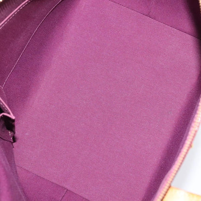 Louis Vuitton Bellevue Monogram Vernis, Purple, Patent Leather, Handbag