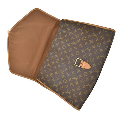 Louis Vuitton Beverly Monogram Canvas, Brown, Canvas, Handbag