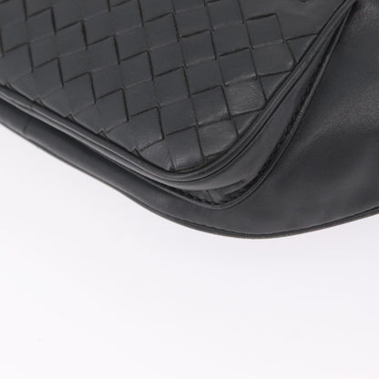 Bottega Veneta Light Waist Intrecciato Leather, Gray, Leather, Handbag
