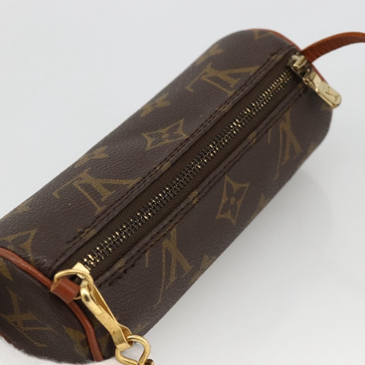 Louis Vuitton Papillon Pochette Monogram Canvas, Brown, Canvas, Clutch