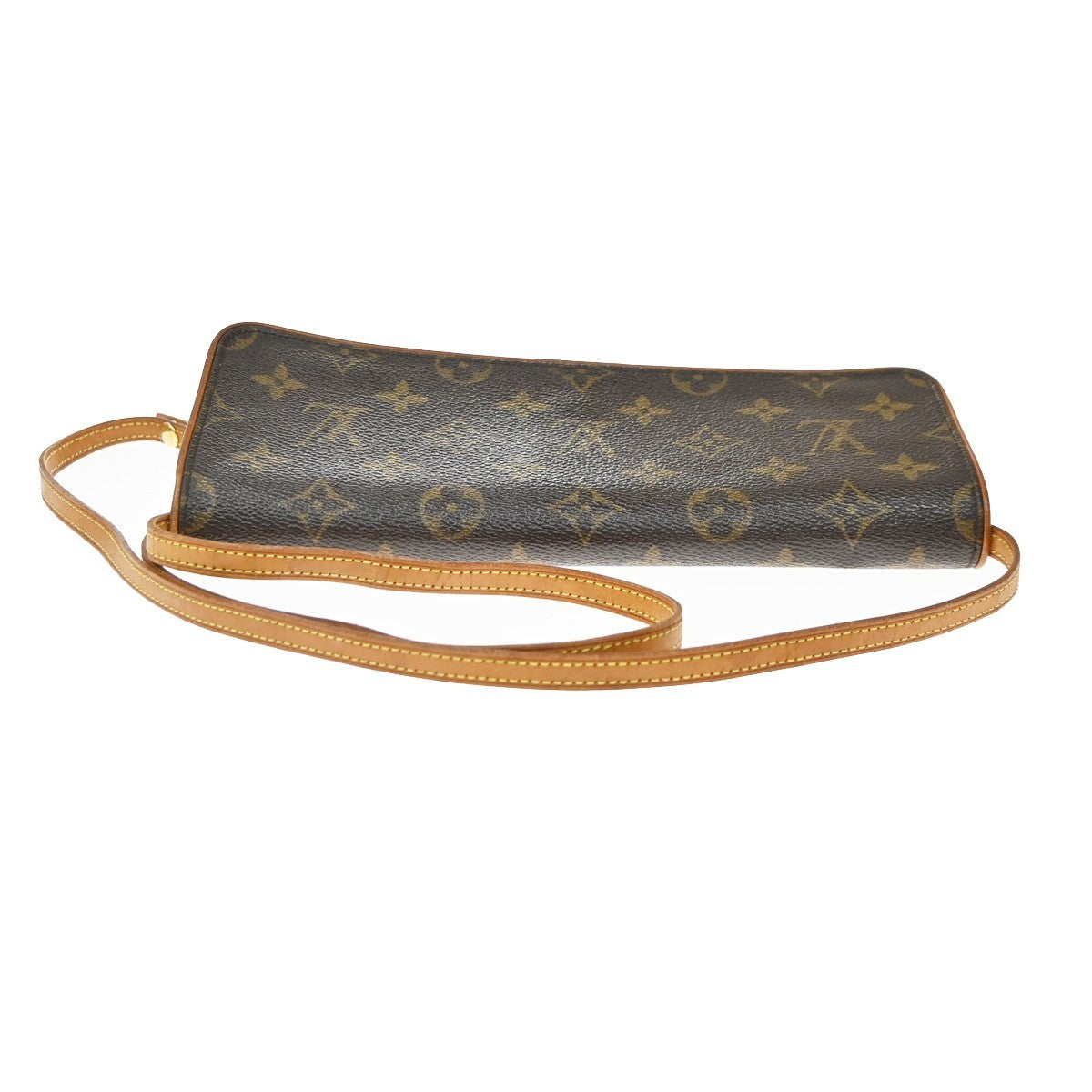 Louis Vuitton Twin Monogram Canvas, Brown, Canvas, Clutch