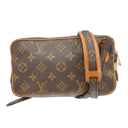 Louis Vuitton Pochette Marly Bandouliere Monogram Canvas, Brown, Canvas, Shoulder Bag
