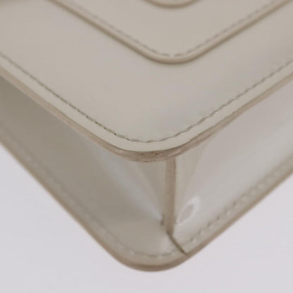 Bvlgari Serpenti Forever Patent, White, Patent Leather, Shoulder Bag