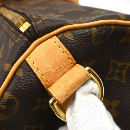 Louis Vuitton Keepall Bandouliere Monogram Canvas, Brown, Canvas, Travel Bag
