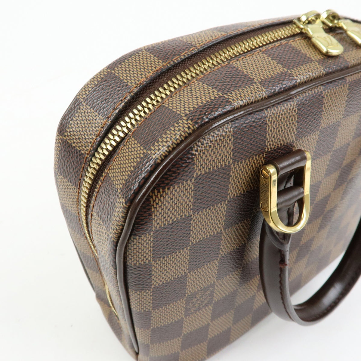 Louis Vuitton Sarria Damier, Brown, Canvas, Handbag