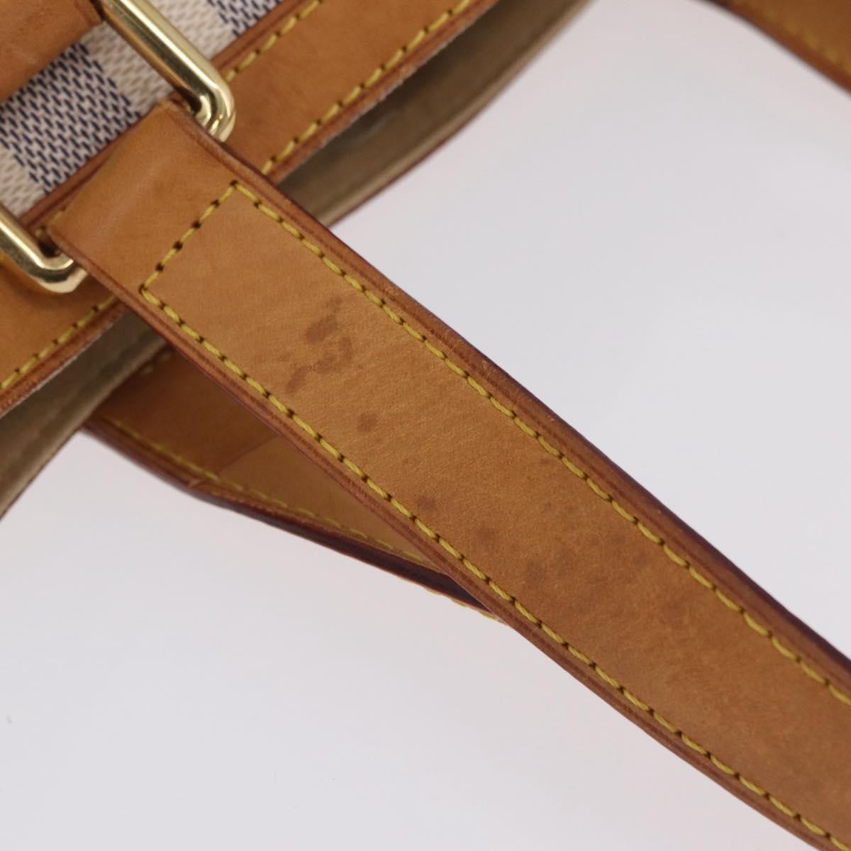 Louis Vuitton Hampstead Damier, Beige, Canvas, Handbag