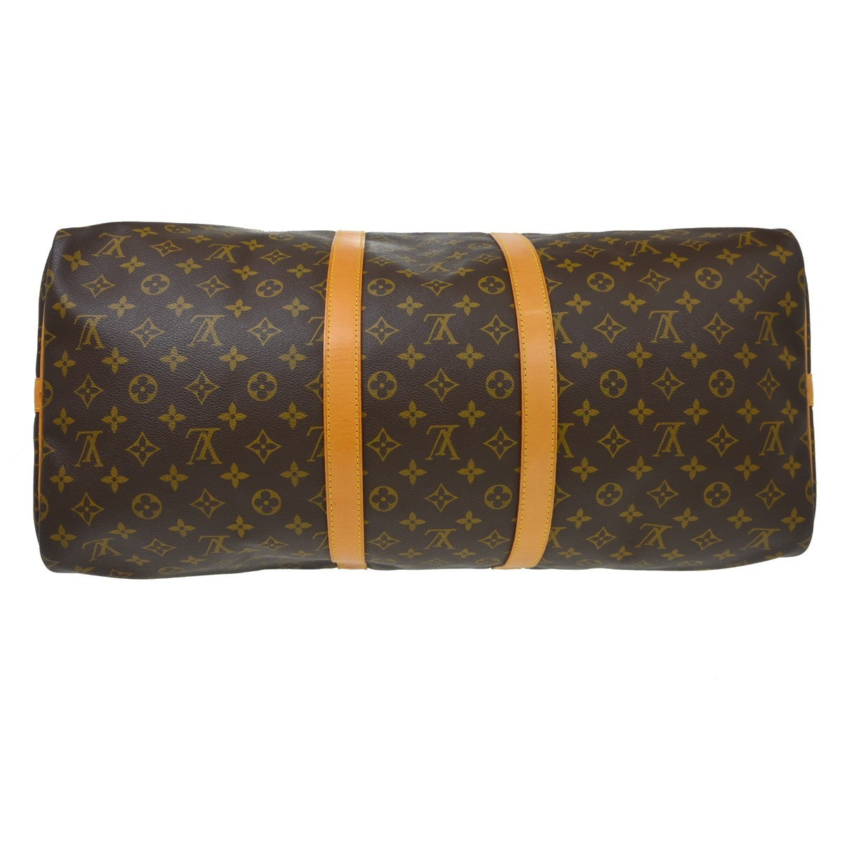 Louis Vuitton Keepall Bandouliere Monogram Canvas, Brown, Canvas, Travel Bag