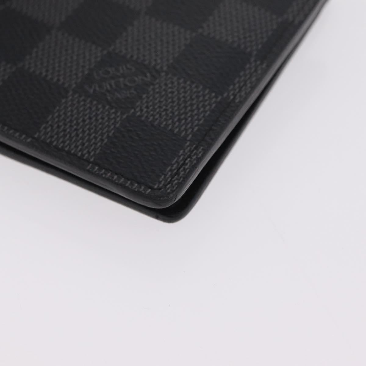 Louis Vuitton Marco Damier Graphite, Gray, Canvas, Wallet