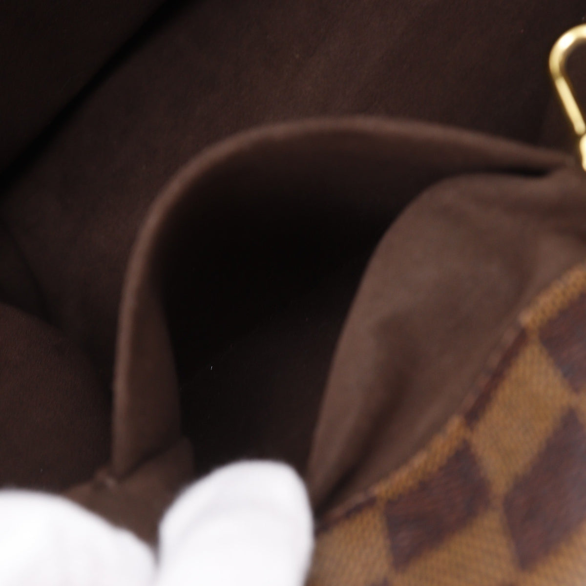 Louis Vuitton Marylebone Damier, Brown, Canvas, Handbag