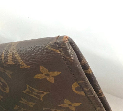 Louis Vuitton Poche Documents Monogram Canvas, Brown, Canvas, Briefcase