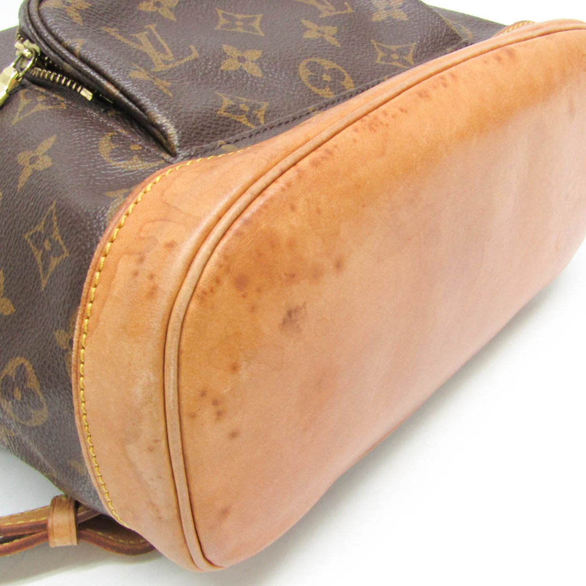 Louis Vuitton Vintage Montsouris Monogram Canvas, Brown, Canvas, Backpack