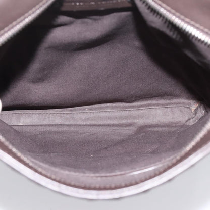Bottega Veneta Flat Messenger Intrecciato Nappa, Brown, Leather, Handbag