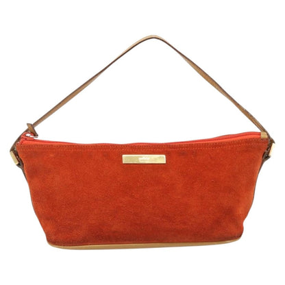 Gucci Vintage Suede, Orange, Suede, Clutch