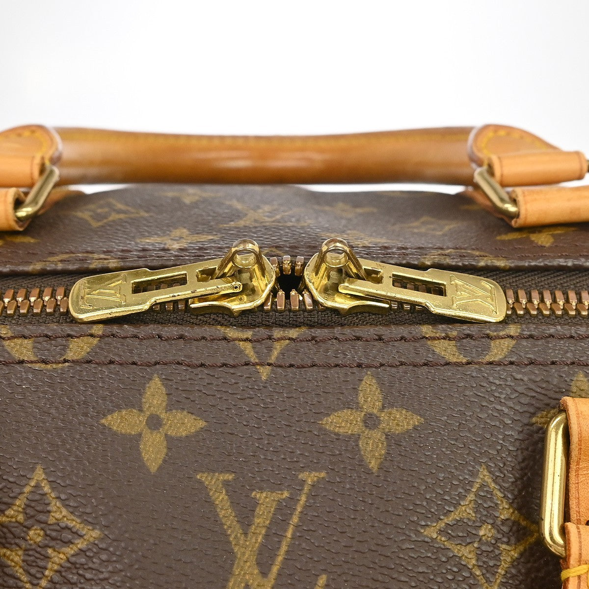 Louis Vuitton Keepall Monogram Canvas, Brown, Canvas, Travel Bag