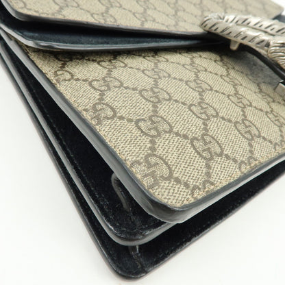 Gucci Dionysus GG Coated Canvas, Beige, Canvas, Handbag