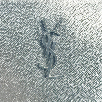 Saint Laurent Zipped Document Holder Leather, Black, Leather, Briefcase