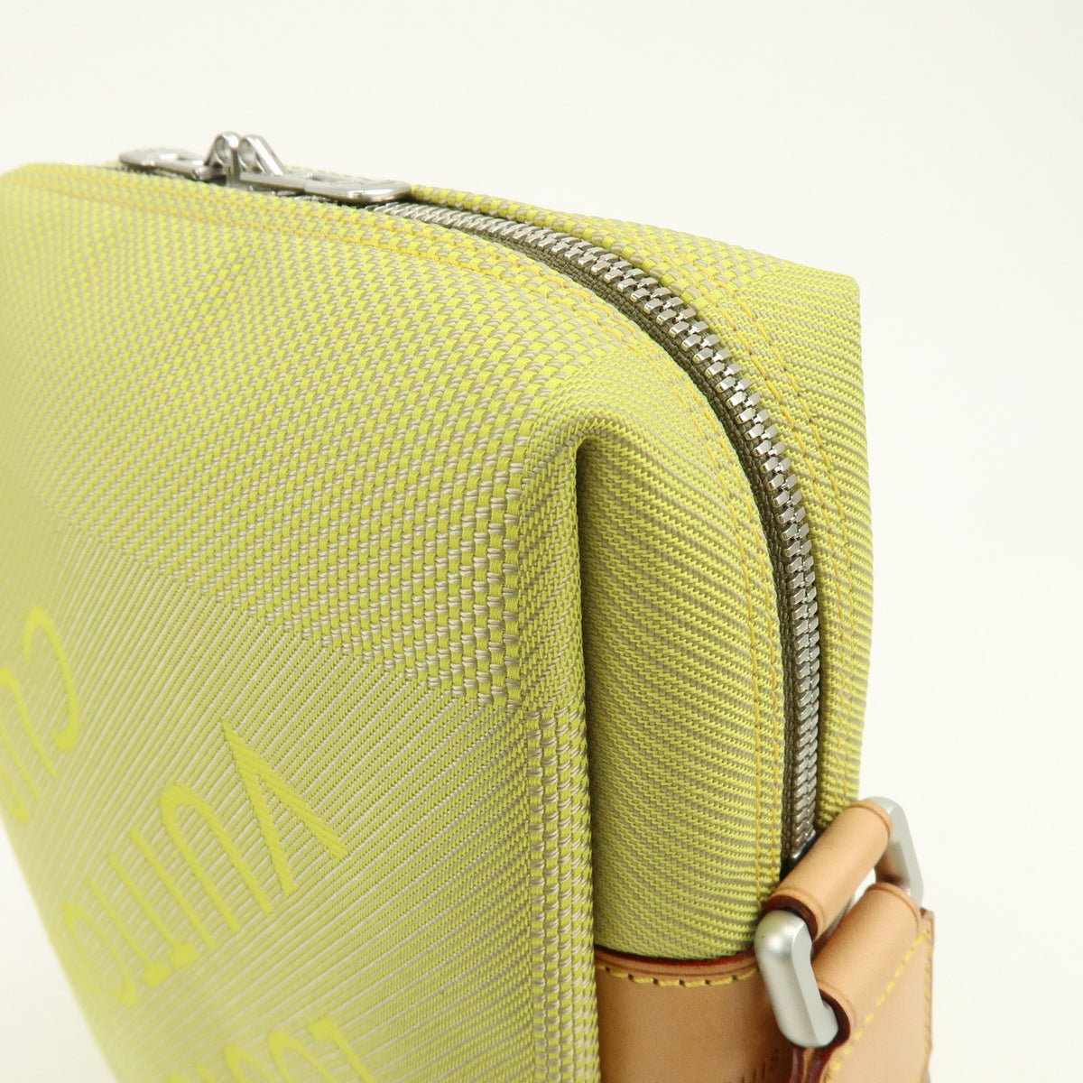 Louis Vuitton Cup Weathery Damier Geant Canvas, Green, Canvas, Handbag