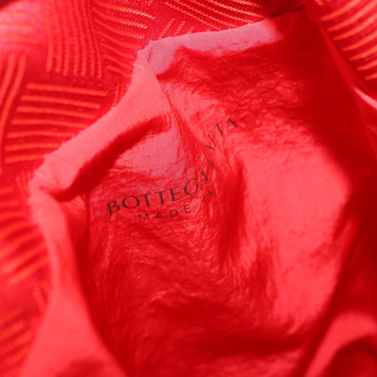 Bottega Veneta Paper Touch Printed Nylon, Red, Nylon, Backpack
