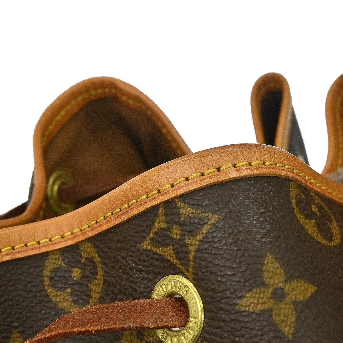 Louis Vuitton Vintage Montsouris Monogram Canvas, Brown, Canvas, Backpack