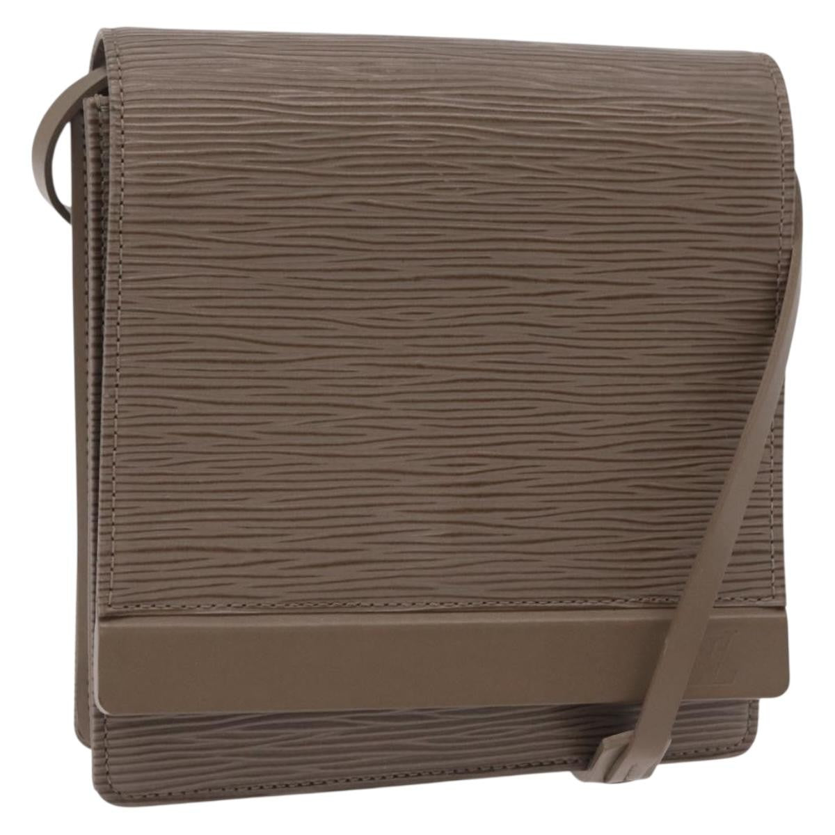 Louis Vuitton Biarritz Epi Leather, Brown, Leather, Shoulder Bag